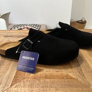 black Birkenstock Boston